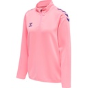 Hummel Core XK 1/2 Reißverschluss Poly Trainingstop pink Damen