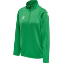 Hummel Core XK 1/2 Reißverschluss Poly Trainingstop grün Damen