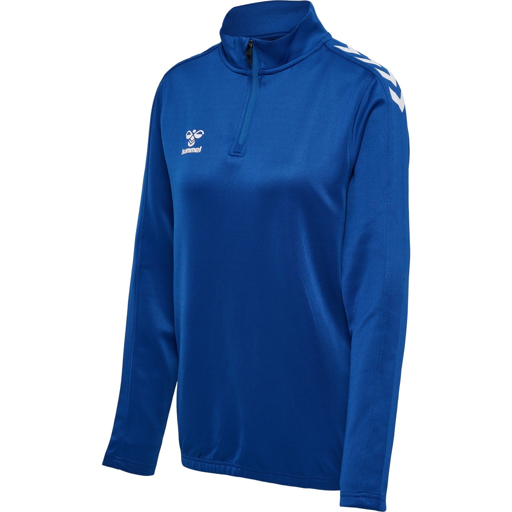 Hummel Core XK 1/2 Reißverschluss Poly Trainingstop blau Damen