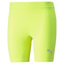 Puma teamLIGA Baselayer Funktionsshorts gelb 