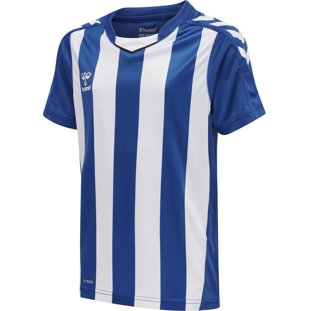 Hummel Core XK Striped Trikot blau-weiß Kinder