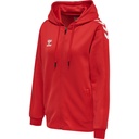 Hummel Core XK Poly Kapuzenjacke rot Damen