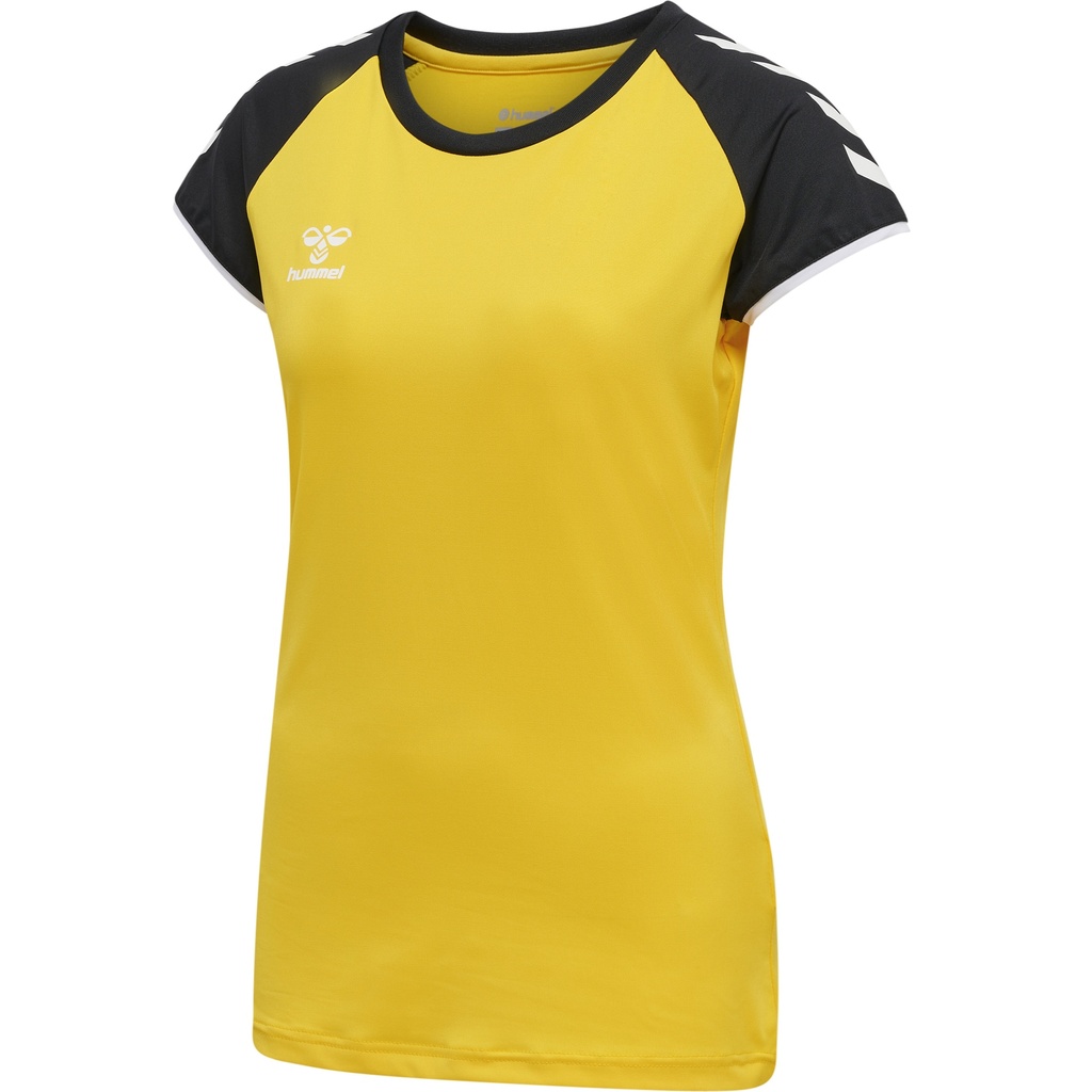 Hummel Core Volleyball Stretch T-Shirt gelb Damen