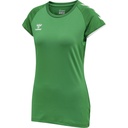 Hummel Core Volleyball Stretch T-Shirt grün Damen