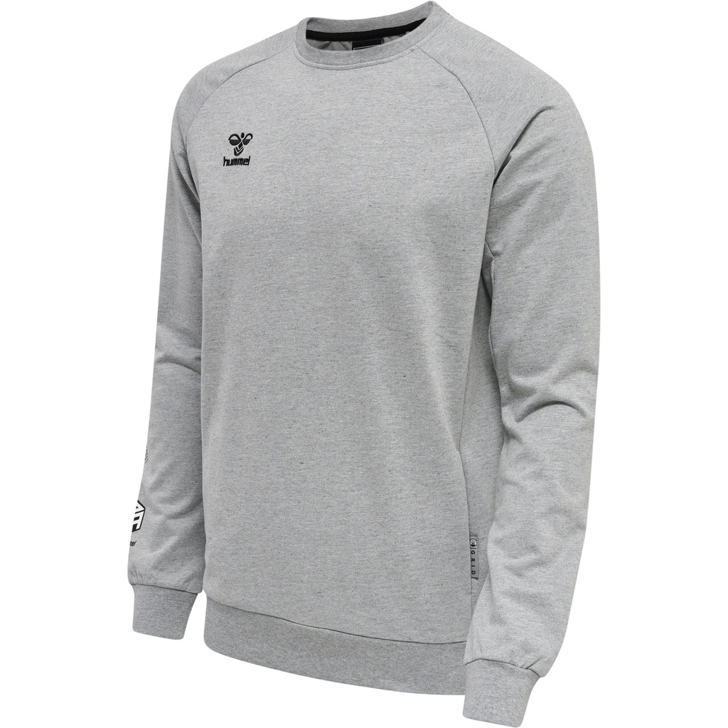 Hummel Move Grid Cotton Sweatshirt grau