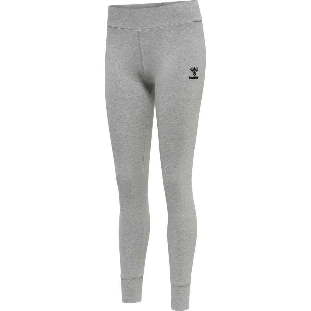 Hummel Move Grid Cotton Leggings grau Damen