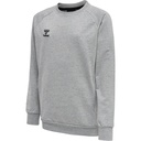 Hummel Move Grid Cotton Sweatshirt grau Kinder