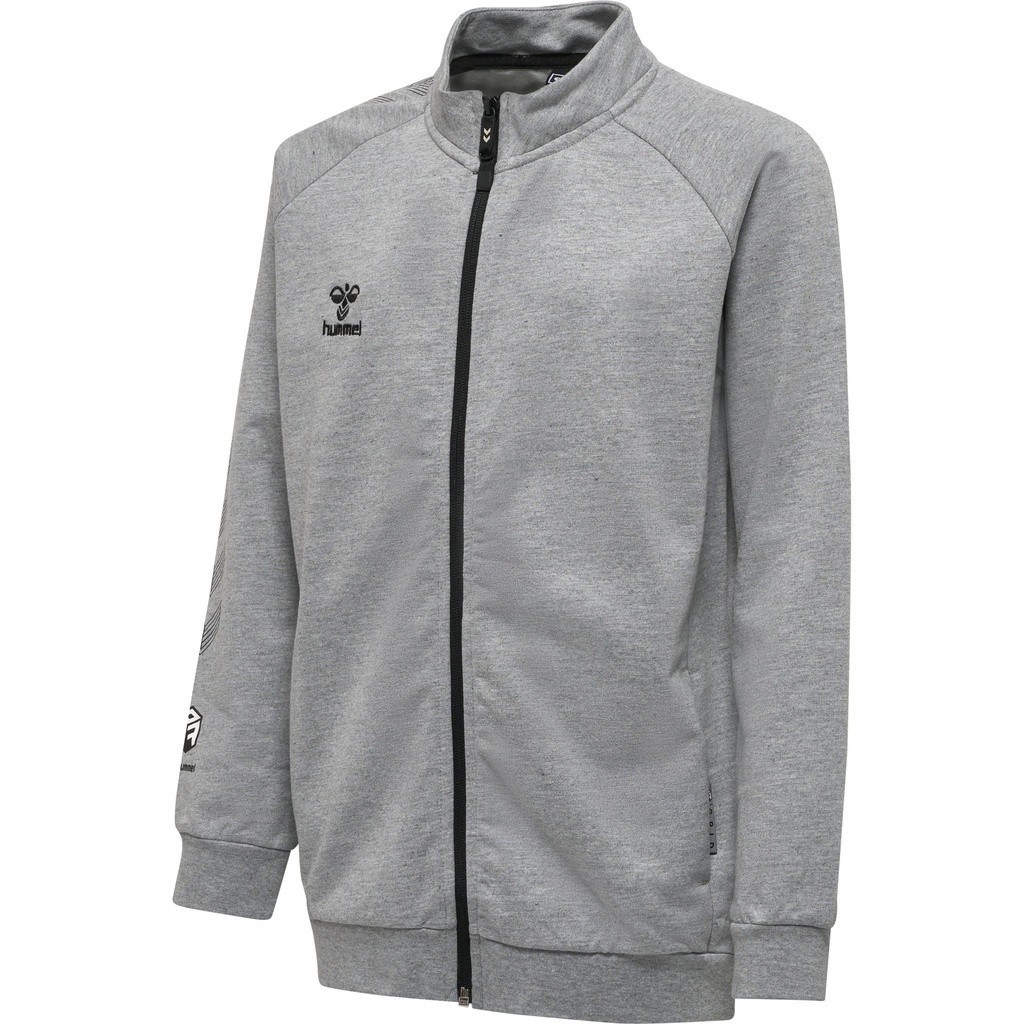 Hummel Move Grid Cotton Trainingsjacke grau Kinder