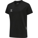 Hummel Move Grid Cotton T-Shirt schwarz Kinder 