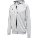 Hummel Move Grid Cotton Kapuzenjacke grau