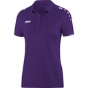 Jako Polo-Shirt Classico lila Damen
