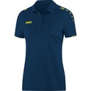 Jako Polo-Shirt Classico nightblue-citro Damen