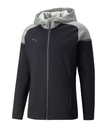 Puma teamCUP Kapuzenjacke schwarz 