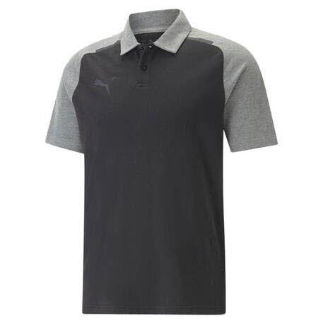 Puma teamCUP Casuals Polo-Shirt schwarz 