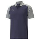 Puma teamCUP Casuals Polo-Shirt dunkelblau 