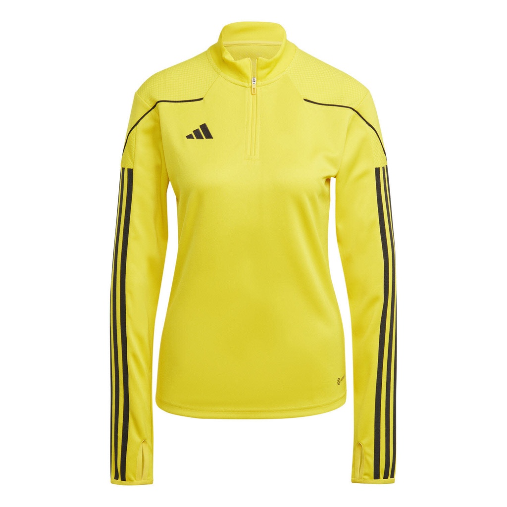 adidas Tiro 23 League Zip-Trainingstop gelb Damen