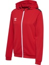 Hummel Authentic PL Kapuzenjacke rot Damen 