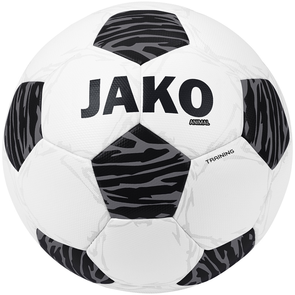 Jako 10er Ballpaket Animal Fußball weiß-schwarz 