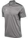 Hummel Authentic Functional Polo-Shirt grau