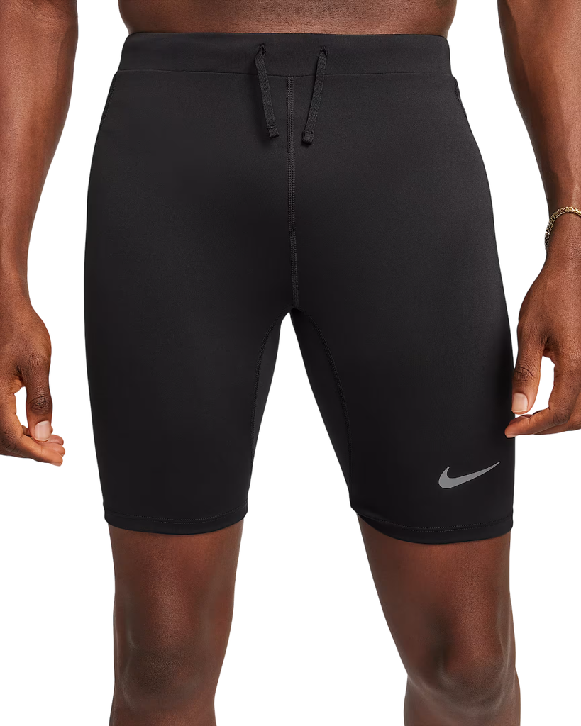 Nike Fast Dri-FIT halblange Lauftights schwarz
