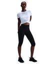 Nike One Capri-Leggings mit hohem Bund schwarz Damen