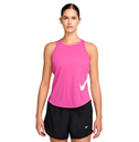 Nike Tempo Swoosh Lauf-Tanktop pink Damen