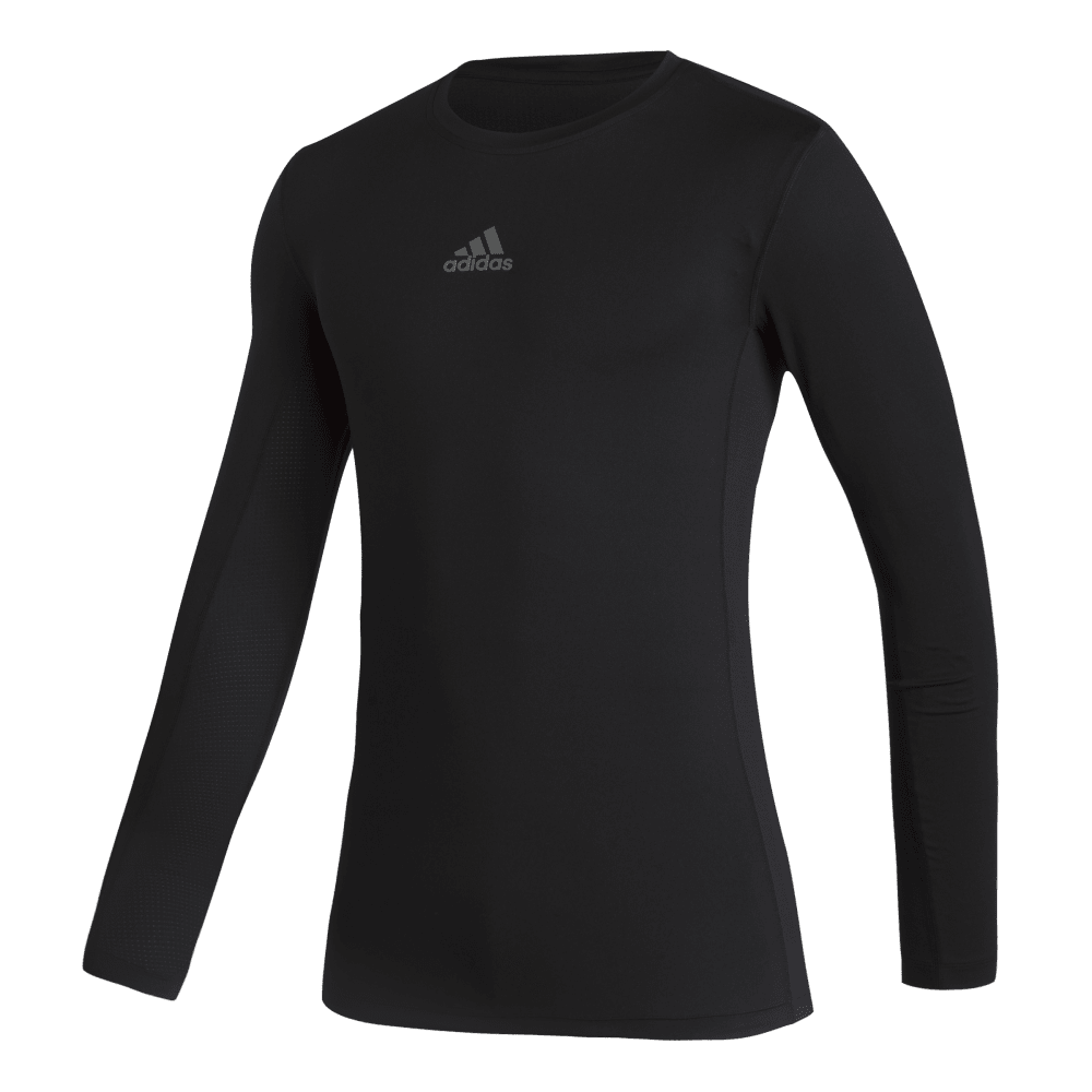 adidas Techfit Funktionsshirt langarm schwarz