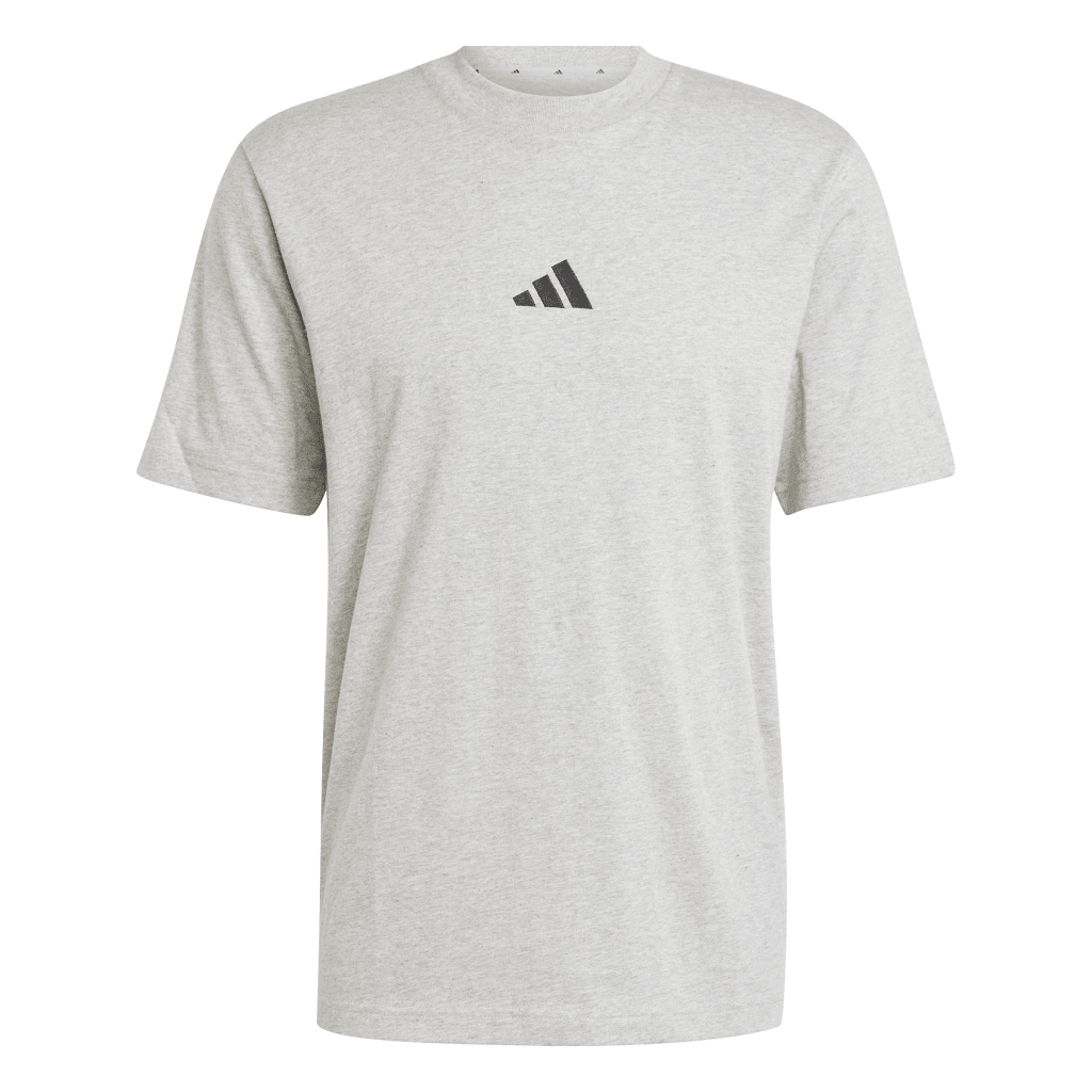 adidas Essentials Small Logo T-Shirt grau