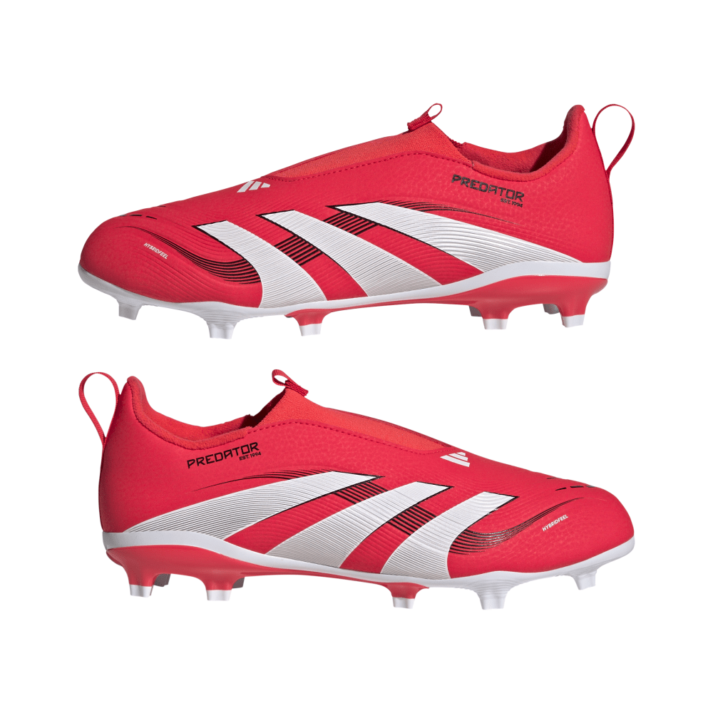 adidas Predator League Laceless Fußballschuhe FG/MG rot Kinder