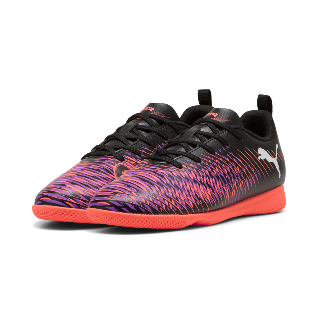 Puma Future 8 Play IT Fußballschuhe Halle lila Kinder 