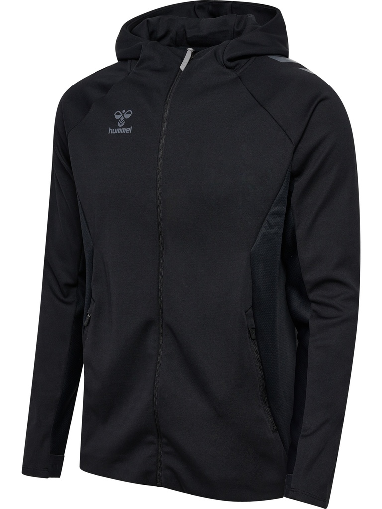 Hummel Cima 2.0 Kapuzenjacke schwarz 