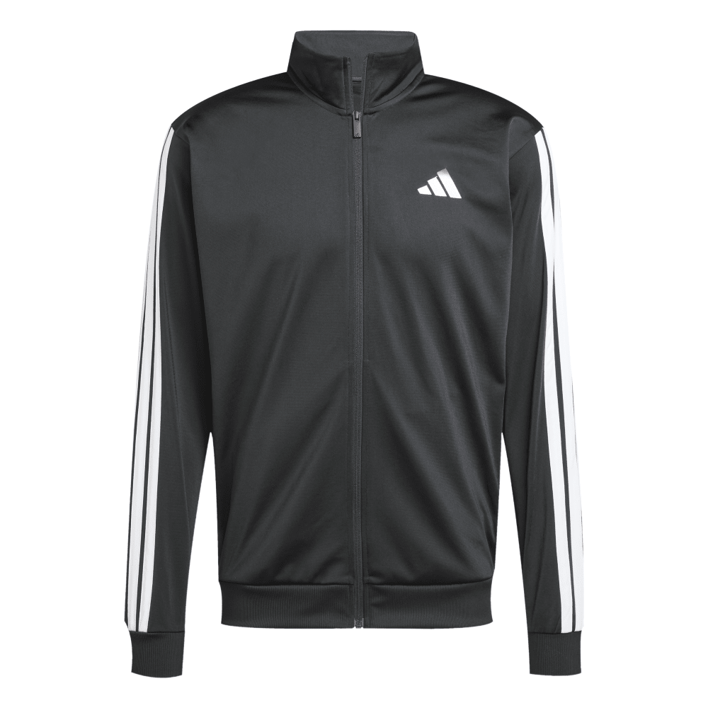  adidas 3-Streifen Tricot Trainingsjacke schwarz