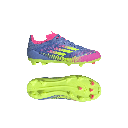 adidas F50 League FG/MG Fußballschuhe blau Kinder