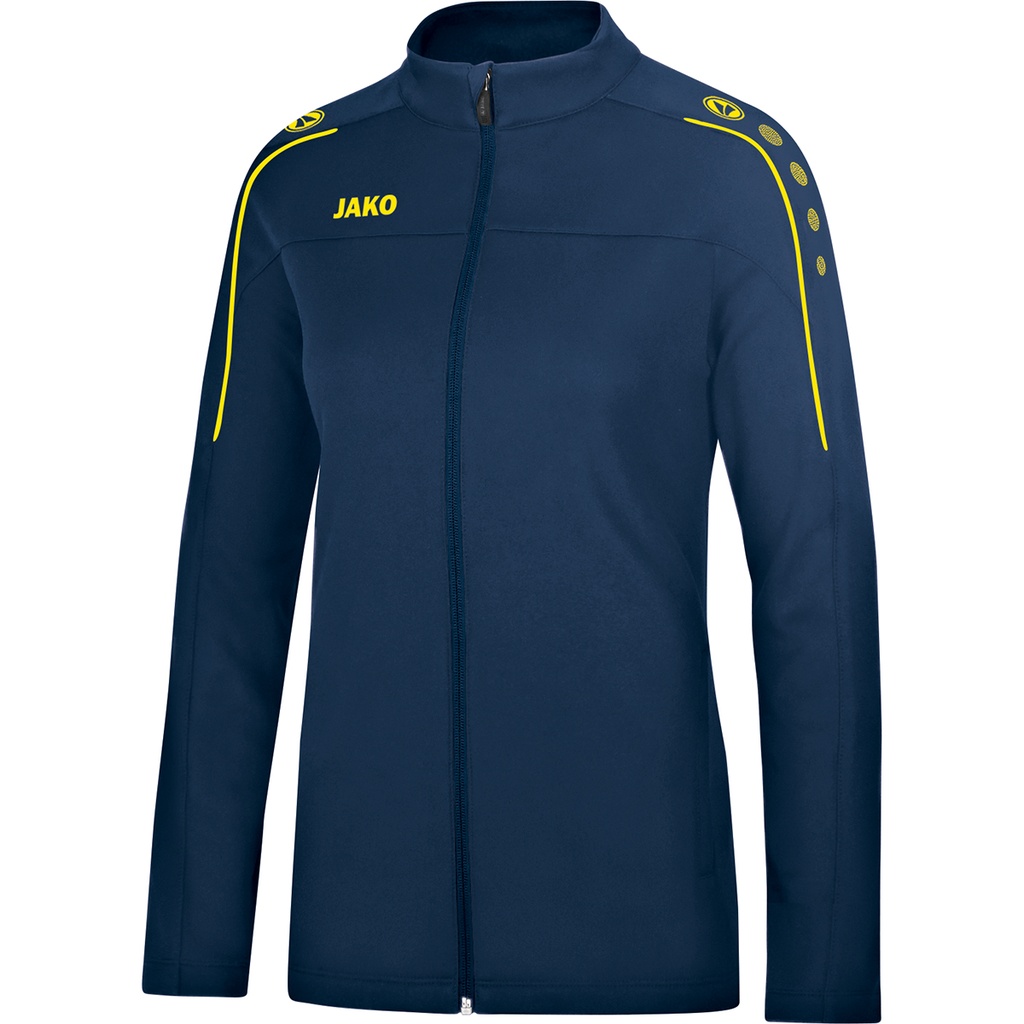 Jako Freizeitjacke Classico nightblue-citro Damen