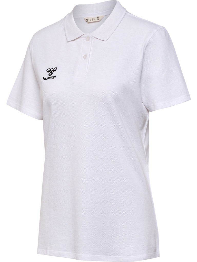 Hummel Go 2.0 Polo-Shirt weiß Damen