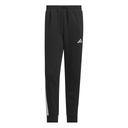 adidas Essentials 3-Streifen Fleecehose schwarz 