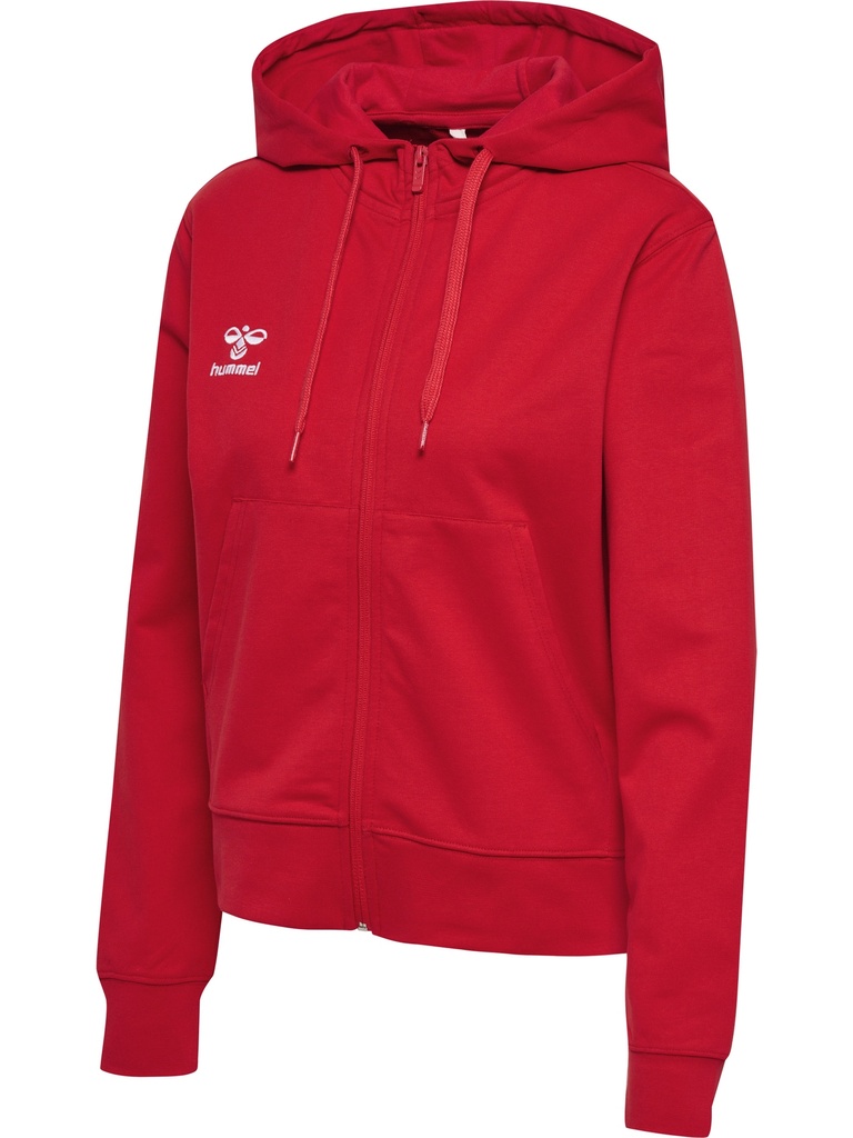 Hummel Go 2.0 Kapuzenjacke rot Damen