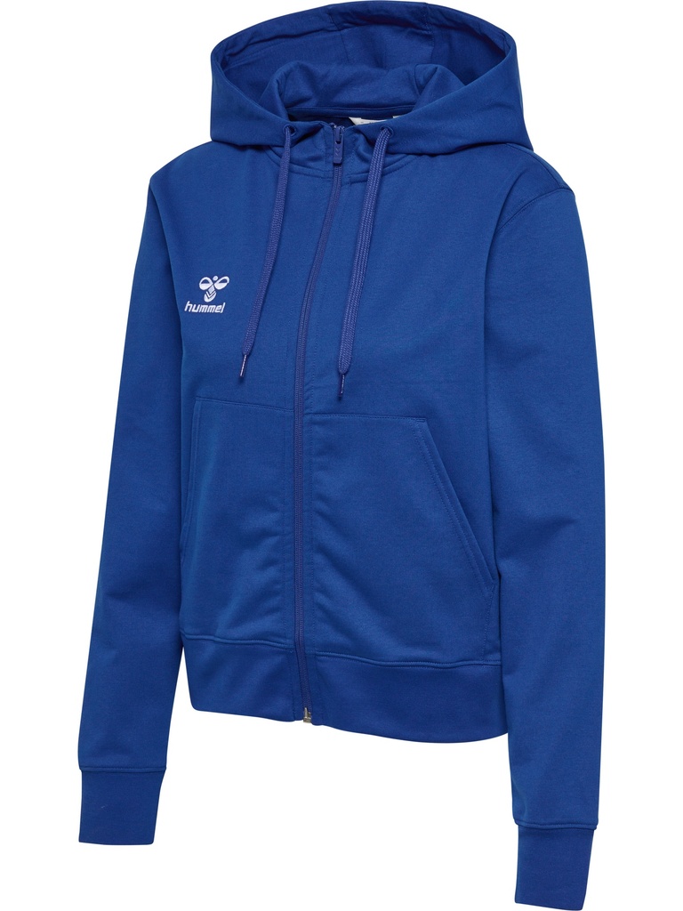 Hummel Go 2.0 Kapuzenjacke blau Damen