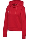 Hummel Go 2.0 Kapuzenpullover rot Damen