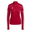 adidas Tiro 23 League Zip-Trainingstop rot Damen