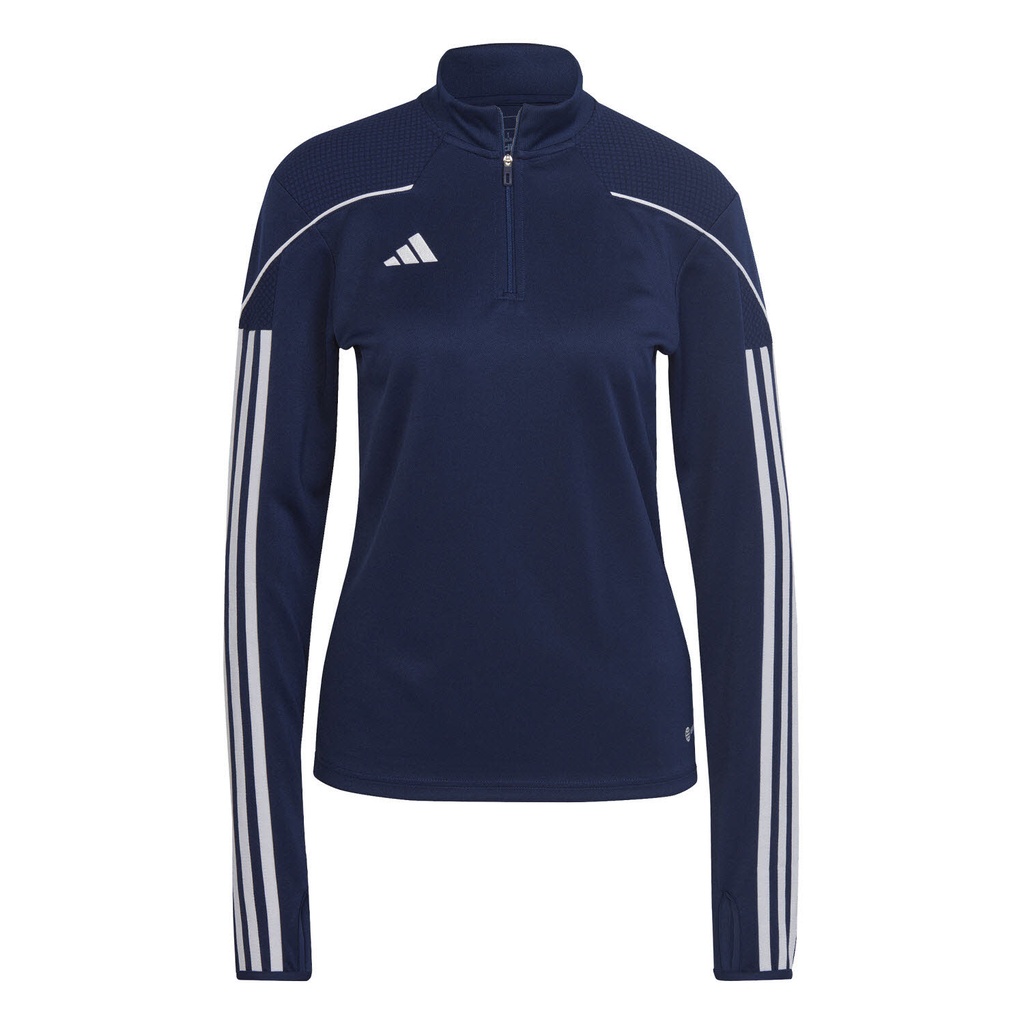 adidas Tiro 23 League Zip-Trainingstop dunkelblau Damen