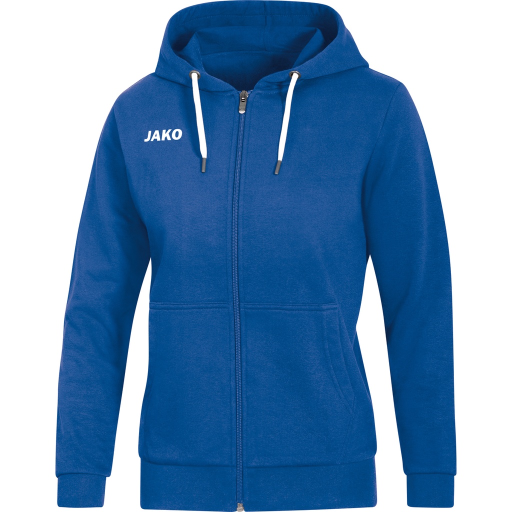 Jako Kapuzenjacke Base blau Damen