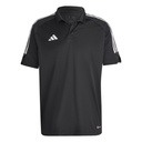 adidas Tiro 23 League Poloshirt schwarz 