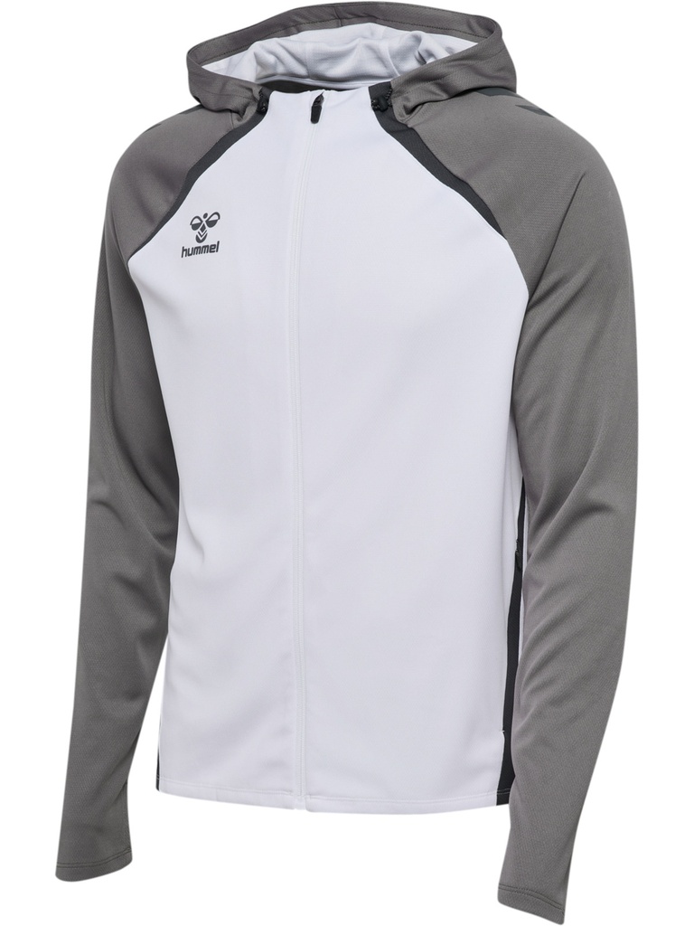 Hummel Lead 2.0 Kapuzenjacke weiß