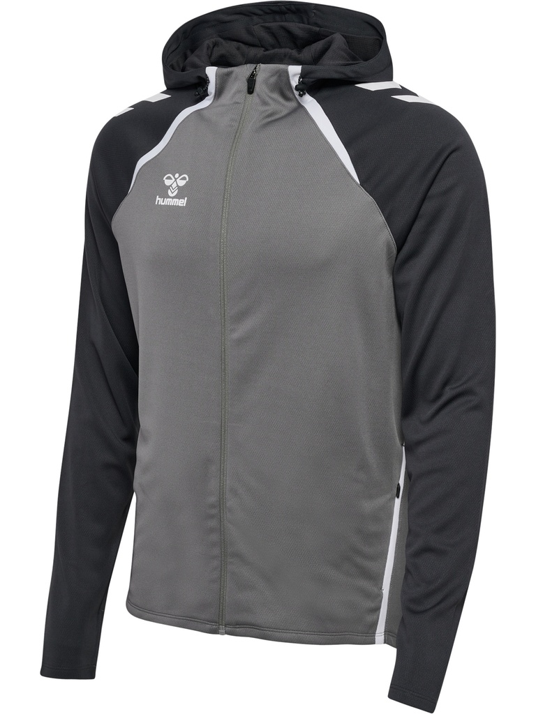 Hummel Lead 2.0 Kapuzenjacke grau