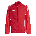adidas Tiro 25 Competition Präsentationsjacke rot Kinder