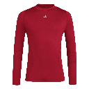 adidas Techfit Cold.Rdy Funktionsshirt Langarm rot