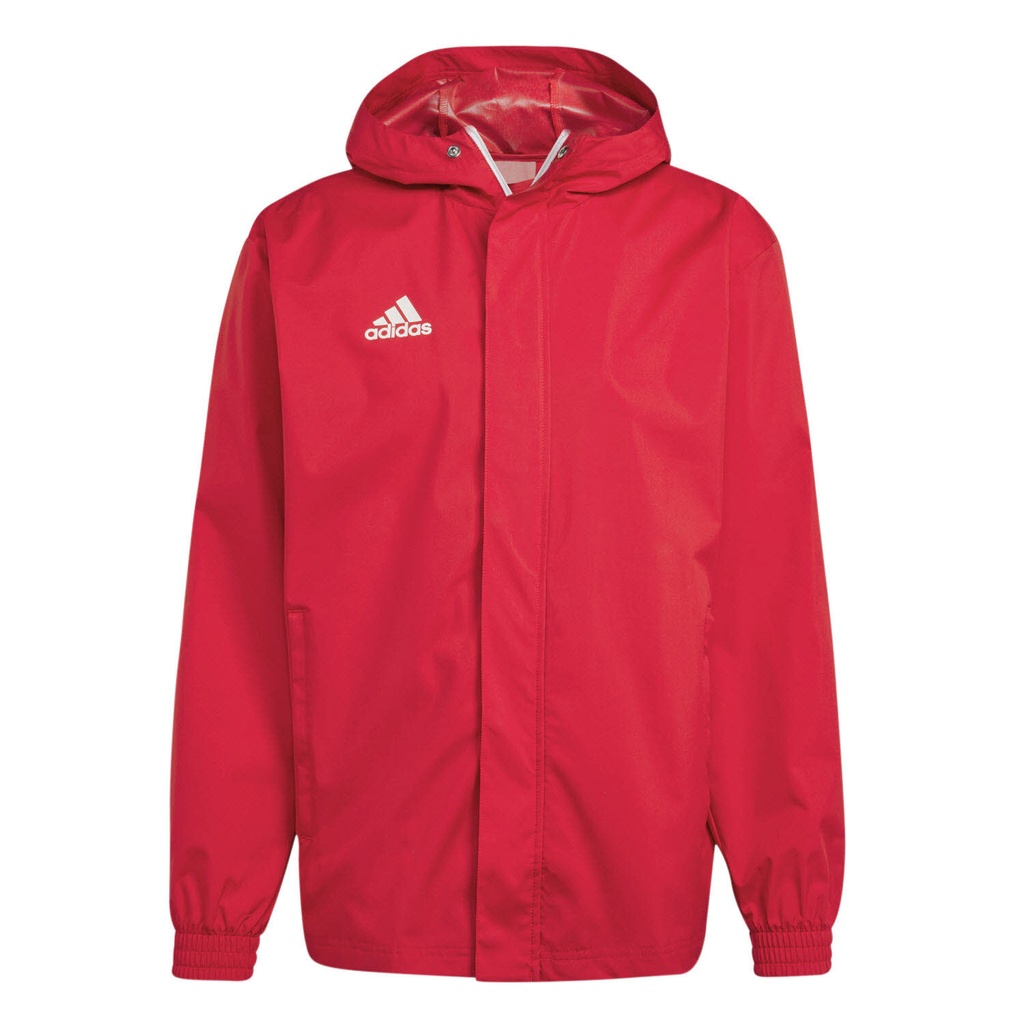 adidas Entrada 22 Allwetterjacke rot  