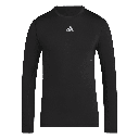 adidas Techfit Funktionsshirt Langarm schwarz 