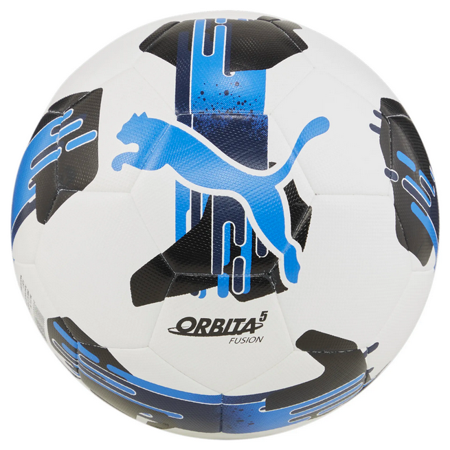 Puma 10er Ballpaket Orbita 5 Fusion Fußball Größe 5 blau